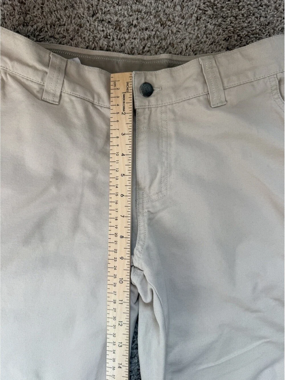 Columbia Sportswear Men’s Khaki Cargo Pants 32x29 Outdoorsy Hiking
